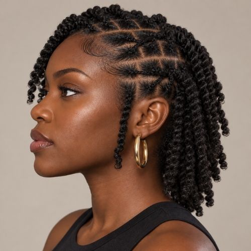 Twist & Braid Out