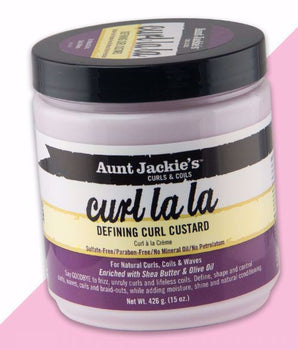 Aunt Jackie's Curl Lala Custard 15oz