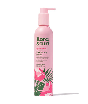 Flora&Curl Balsamo senza risciacquo districante e idratante organico con rose e miele 300ml