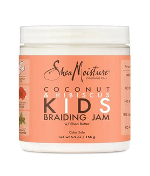 Shea Moisture  Coconut & Hibiscus Kids Braiding Jam 5.5 oz