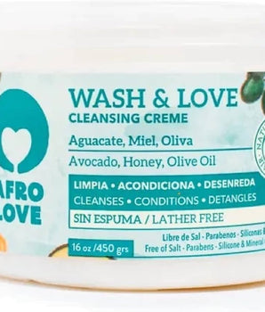 Afro Love Wash & Love Cleansing Creme 8oz