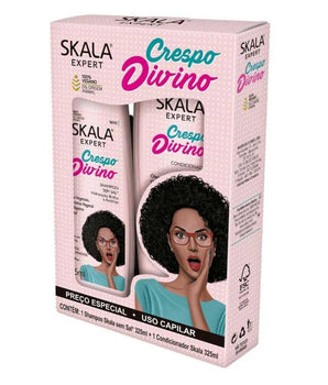 SKALA Kit Shampoo + Balsamo Crespo Divino 2x325 ml